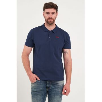 Tricou polo de bumbac pique