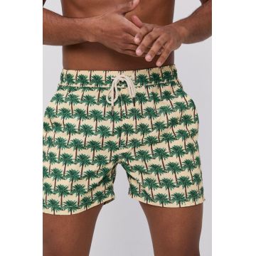 OAS Pantaloni scurți de baie culoarea verde