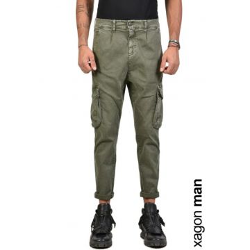 Blugi cargo slim fit - 50