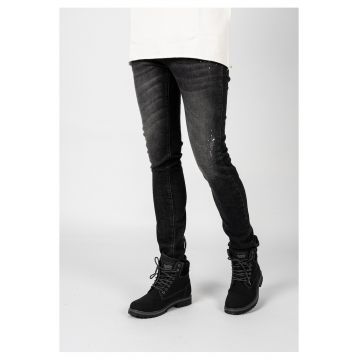 Blugi skinny cu monograma Iggy -