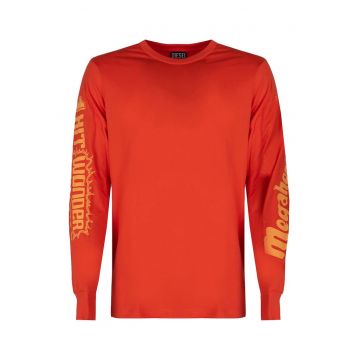 Bluza cu imprimeu pe partea din spate -