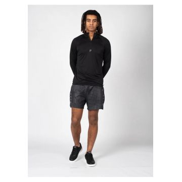 Bluza slim fit cu fenta scurta cu fermoar Roye -