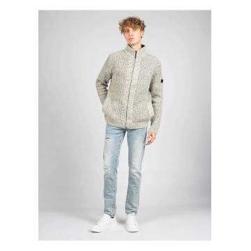Cardigan cu guler mediu -