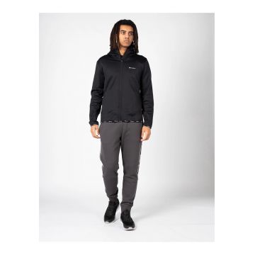Hanorac slim fit cu fermoar -