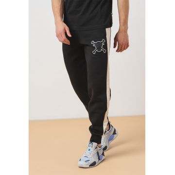 Pantaloni de trening cu benzi laterale contrastante Puma X One Piece