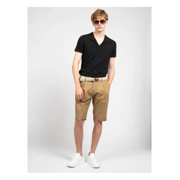 Pantaloni scurti cu buzunare oblice
