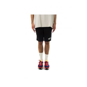 Pantaloni scurti  Ess Jersey - Bumbac - Negru