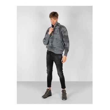 Pulover cu model abstract Dolcevita -