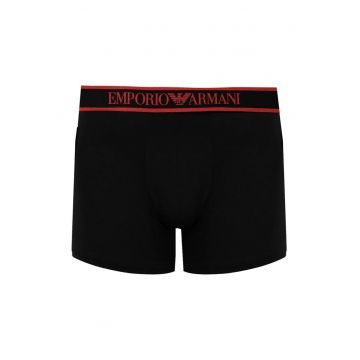 Set de boxeri cu logo in talie - Negru -