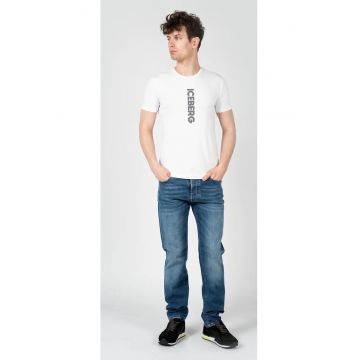 Tricou regular fit cu imprimeu logo -
