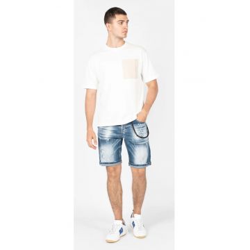Bermude din denim - L