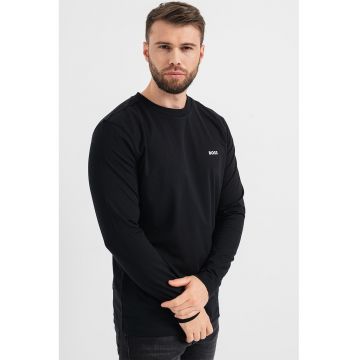 Bluza regular fit cu logo