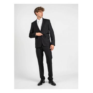 Costum slim fit din amestec de lana Classic City - 50