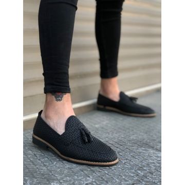 Mocasini barbati negri tapla subtire piele eco comozi 12216 N2-3 Mocasini barbati negri tapla subtire piele eco comozi 12216 N2-3