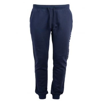 Pantaloni de trening uni cu talie ajustabila -