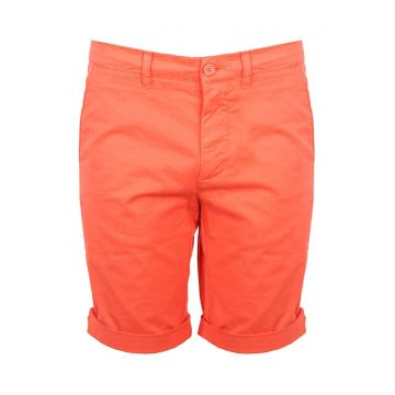 Pantaloni scurti slim fit uni - 48