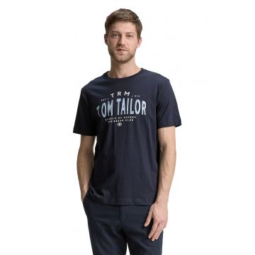 Tricou de bumbac cu logo