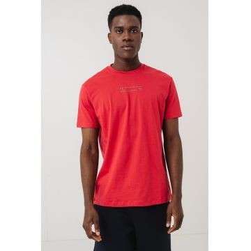Tricou din bumbac cu logo