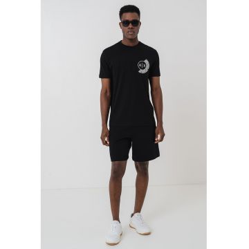 Tricou regular-fit cu imprimeu logo pe piept
