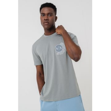 Tricou regular-fit cu imprimeu logo pe piept