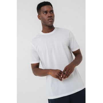 Tricou regular-fit cu model uni