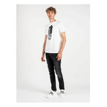 Tricou slim fit cu logo -