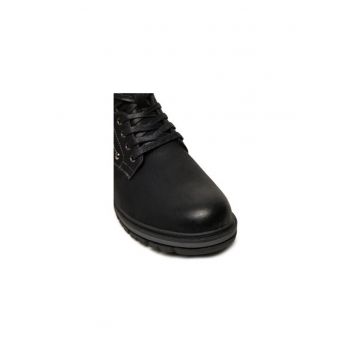 Cizme barbati  304661211 - Piele ecologica - Negru