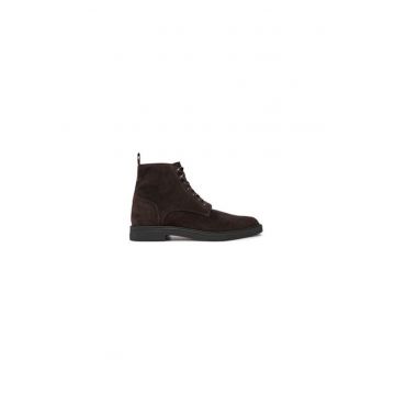 Ghete barbati  304264399 - Piele naturala - 46 EU - Maro