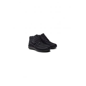 Ghete barbati  304274572 - Piele naturala - Negru