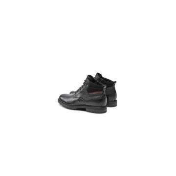 Ghete barbati  304312540 - Piele naturala - 42 EU - Negru