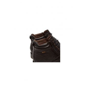 Ghete barbati  304312625 - Piele naturala - Maro