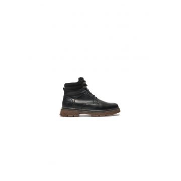 Ghete barbati  304836411 - Piele ecologica - Negru