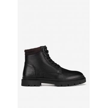 Ghete barbati  5903419664571 - Piele naturala - Negru