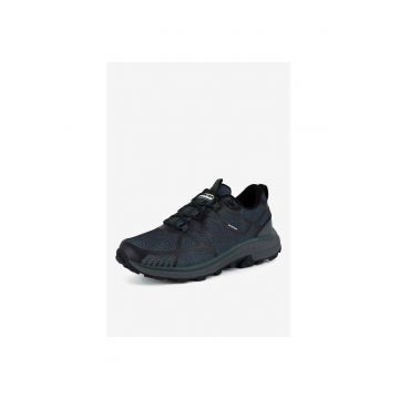 Ghete trekking  MAKANA HIKER WP - albastru - textil -