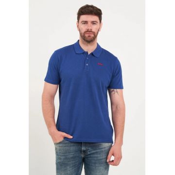 - Tricou barbat polo de culoare uniforma (Marime: L - Culoare: SET SAIL)