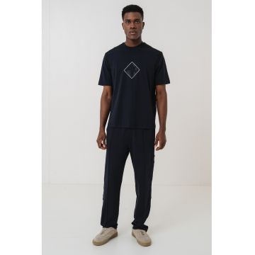 Tricou din bumbac cu imprimeu logo