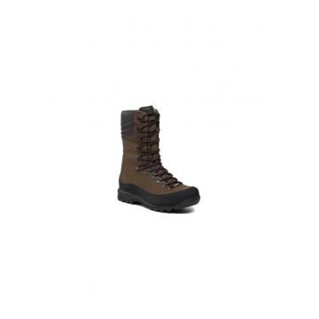 Bocanci trekking barbati  303195700 - Sintetic - Maro