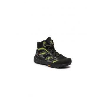Bocanci trekking barbati  304162220 - Sintetic - Negru