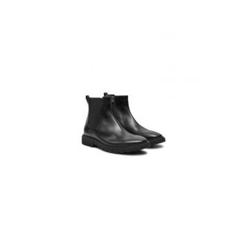 Cizme barbati  304525049 - Piele naturala - Negru