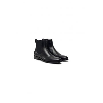 Cizme barbati  304525148 - Piele naturala - Negru