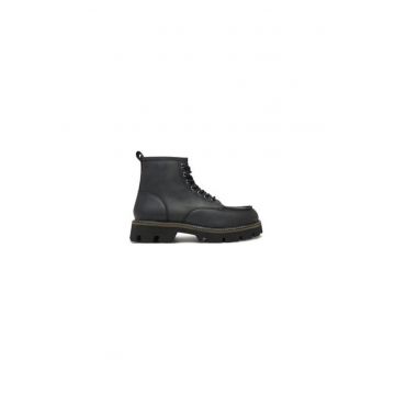Cizme barbati  304701566 - Piele naturala - Negru