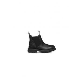 Ghete barbati  304068393 - Piele naturala - Negru