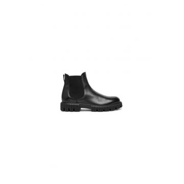 Ghete barbati  304344275 - Piele naturala - 40 EU - Negru