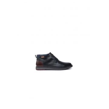 Ghete barbati  304358326 - Piele naturala - 45 EU - Negru