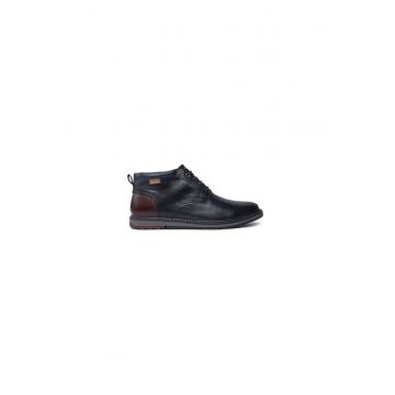 Ghete barbati  304358326 - Piele naturala - Negru