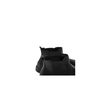 Ghete barbati  304530401 - Piele naturala - Negru