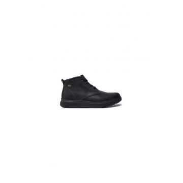 Ghete barbati  304530623 - Piele naturala - Negru