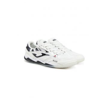 Ghete de fotbal barbati  304864650 - Piele naturala - Alb - Alb