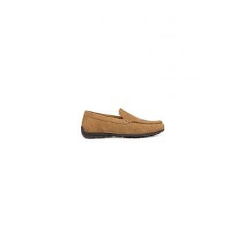 Mocasini barbati  304630361 - Piele naturala - Maro