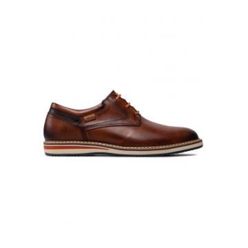Pantofi barbati  300890561 - Piele naturala - Maro